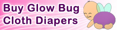 Glow Bug Cloth Diaper