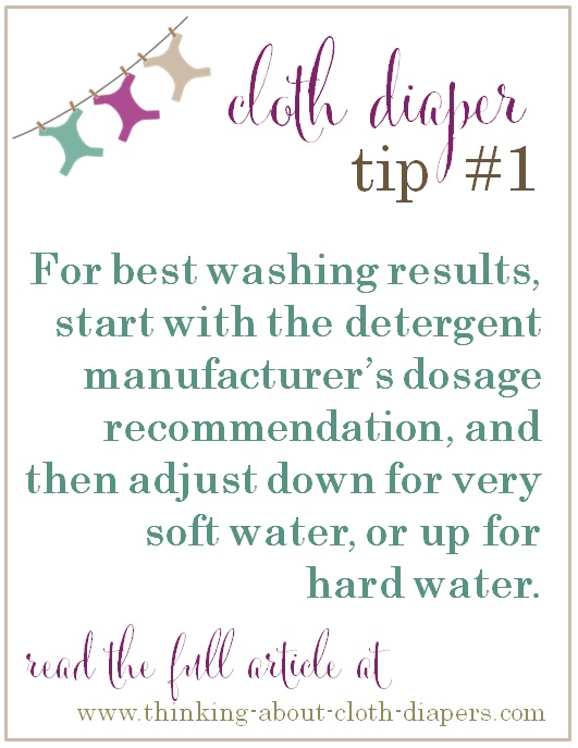 Choosing A Cloth Diaper Detergent