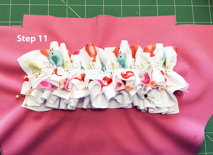 Create Custom Cloth Diaper Ruffles plus a Matching Shirt, & Sock Set