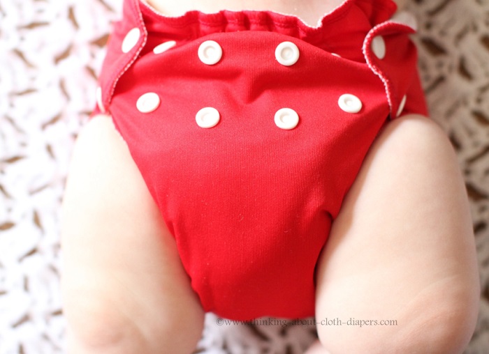 applecheeks envelope cloth diaper cover - two rows of snaps