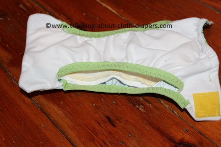 make your own pocket diaper with babyville boutique fabric