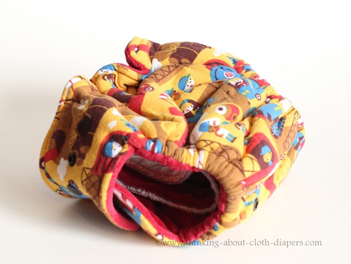 butt-ons cloth diaper in lillestoff euroknit construction print