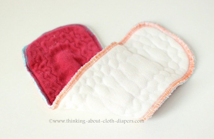 butt-ons cloth diaper insert of super heavy bamboo fleece