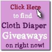 cloth diaper giveaways