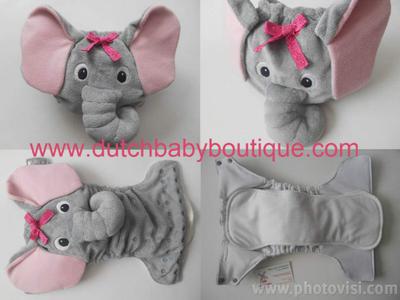 Elephant by Dutch Baby Boutique