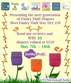 funky fluff cloth diaper giveaway 2014
