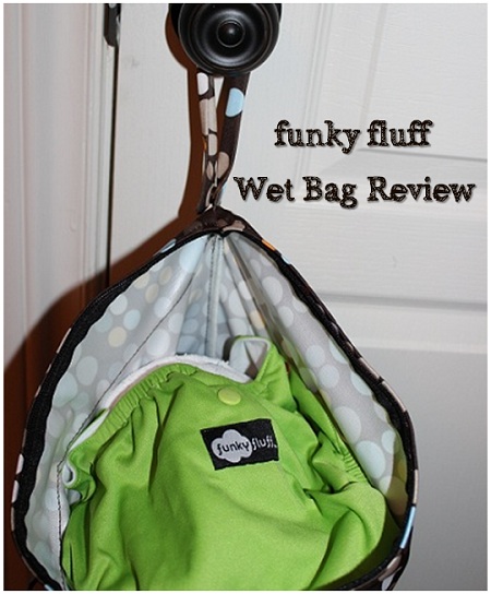 funky fluff wet bag