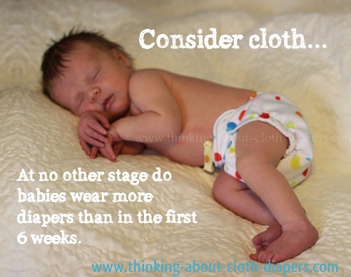 newborn cloth diaper packages