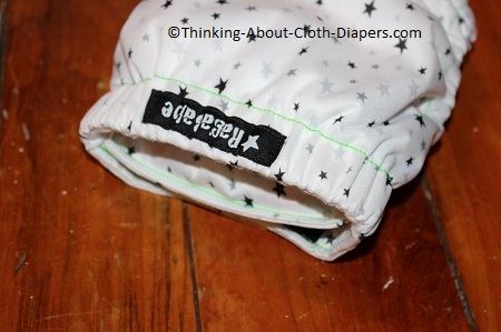 Ragababe 2-step cloth diaper with wide back elastic waist band Ragababe 2-step cloth diaper with wide back elastic waist band