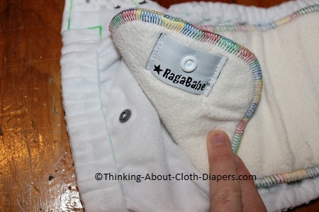 Ragababe all-in-two with snap-in insert Ragababe all-in-two with snap-in insert
