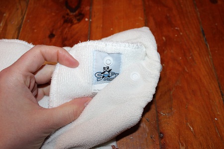 softbums microfiber snap-in stay-dry insert