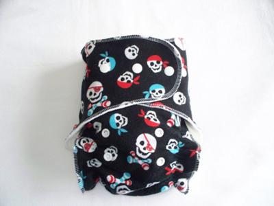 Baby Pirates One Size Fitted Cloth Diaper by Soothe Baby