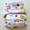 Boogie Bear Creations Custom Cloth Diaper - Traffic