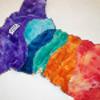 Rainbow Minky Scrappy Fitted Cloth Diaper by Soothe Baby