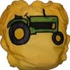 Tractor Applique Custom Cloth Diaper