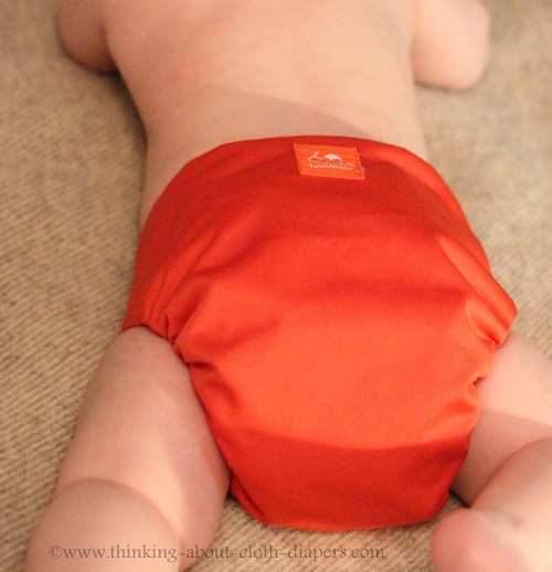 back view of tushmate cloth diaper back view of tushmate cloth diaper