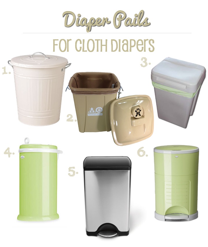 best trash can for cloth diapers